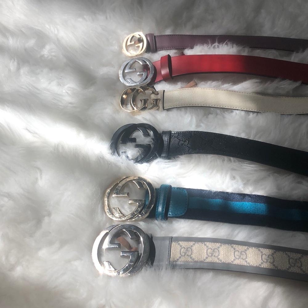 Gucci belts size 90 they are sold separately